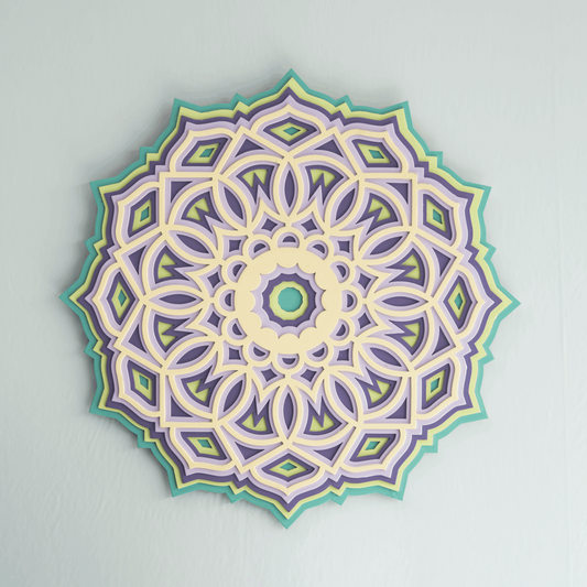 3D Multi-Layer Wooden Wall Art