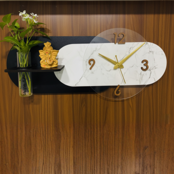 Modern Oval HDF Marble Wooden Decorative Wooden Sheet