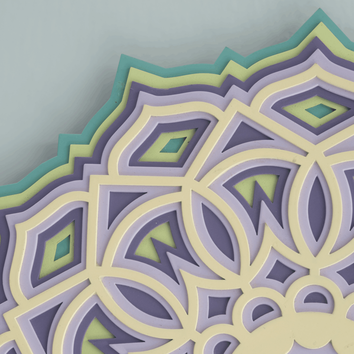 3d multi-layer wooden wall art