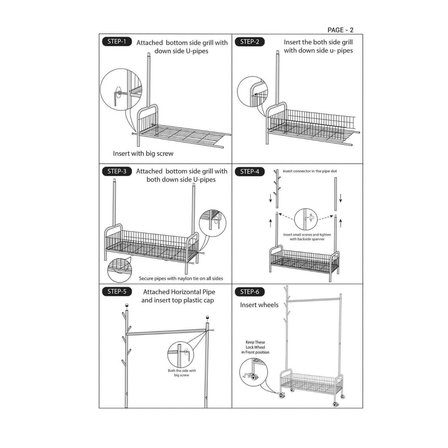 adjustable rolling garment rack with storage shelf 