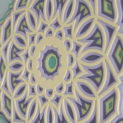 3D Multi-Layer Wooden Wall Art