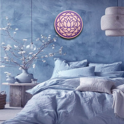 Two-Layer Lotus Mandala Wall Decor