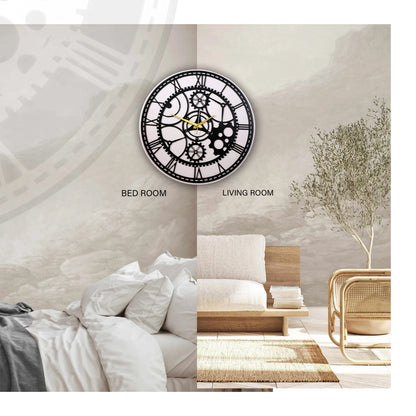 Artistic Wooden Wall Clock