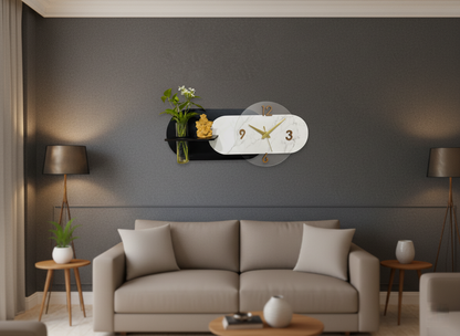 Modern Oval HDF Marble Wooden Decorative Wooden Sheet