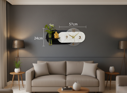 Modern Oval HDF Marble Wooden Decorative Wooden Sheet