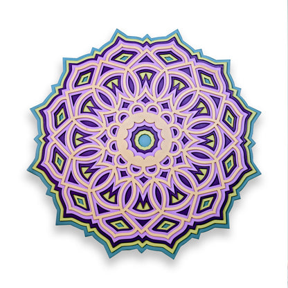 Mandala Wooden Wall Art