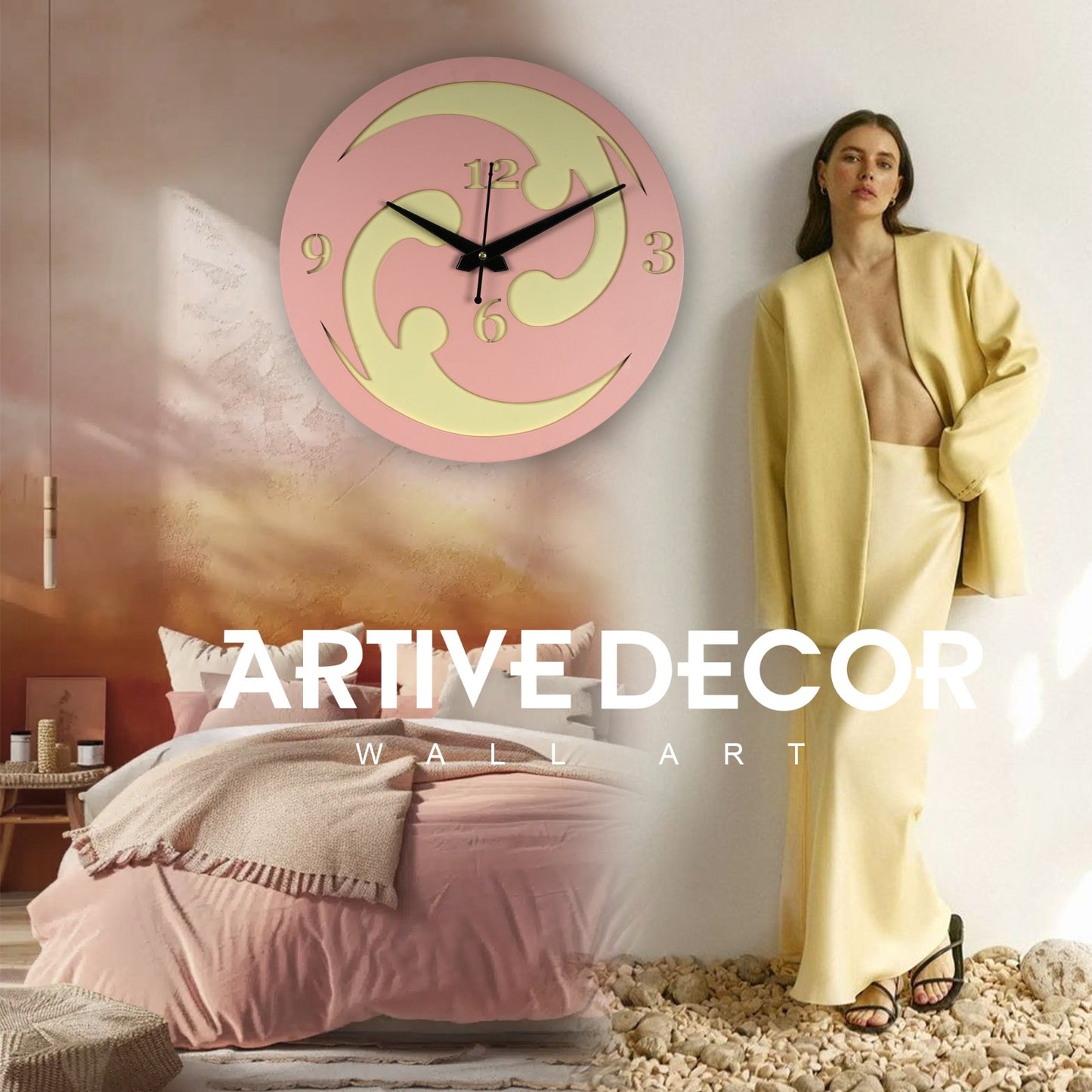 modern decorative wall clock