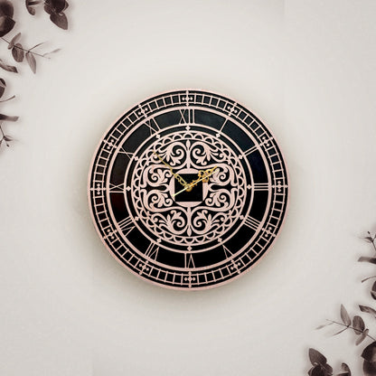 Artivedecor Ornate Mandala Silent Wall Clock