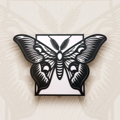 Butterfly Wall Art – Wooden Layered Butterfly Décor