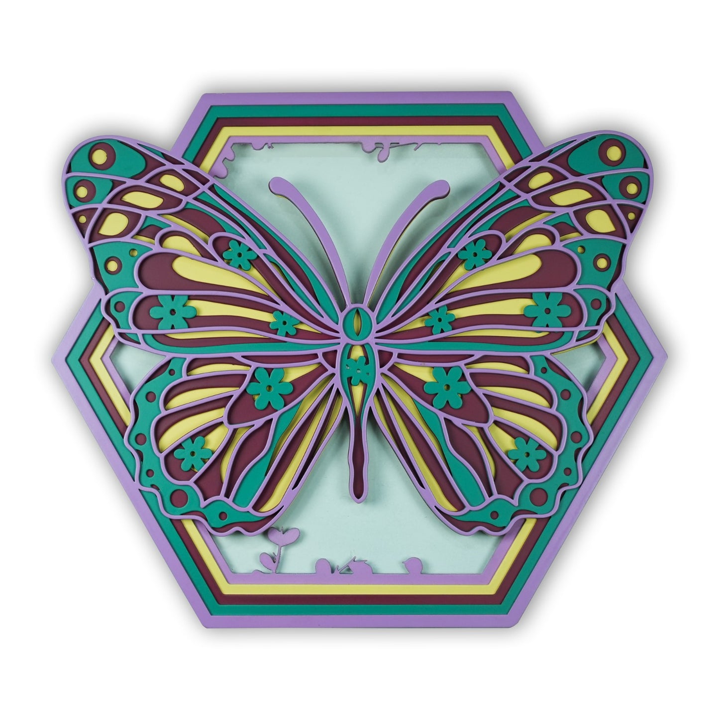 3d butterfly wall art decor