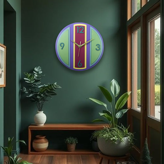 Modern Minimalist Wall Art Clock