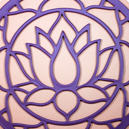 Artivedecor Serene Lotus Mandala Wall Art