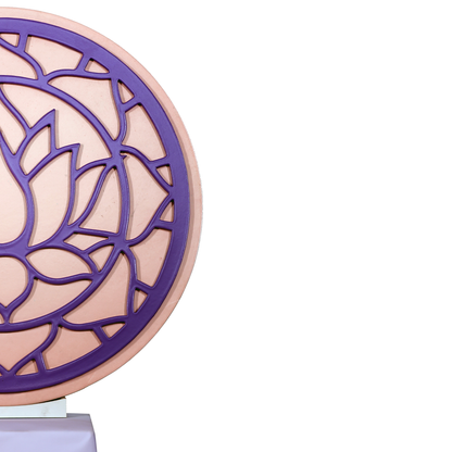 Artivedecor Serene Lotus Mandala Wall Art