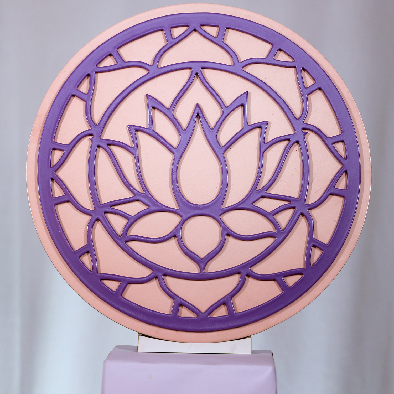 Artivedecor Serene Lotus Mandala Wall Art