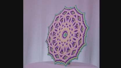 Mandala Wooden Wall Art