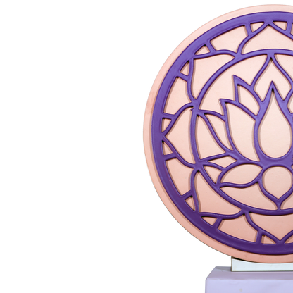 Artivedecor Serene Lotus Mandala Wall Art