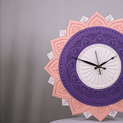 Mandala Wall Clock